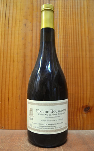 フィーヌ・ド・ブルゴーニュ・ヴィンテージ[1985]年・ドメーヌ・デュブルイユ・フォンテーヌ元詰 ハードリカーFine de Bourgogne Vintage [1985] Domaine Dubreuil Fontaine 40% (Pernand Vergelesses) 【Y◆】のサムネイル
