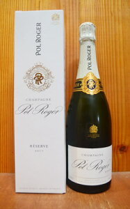 【ギフト箱入】ポル ロジェ シャンパーニュ ブリュット レゼルヴ NV AOCシャンパーニュ 正規代理店輸入品 正規品 白 泡 シャンパン シャンパーニュ スパークリング 750mlPol Roger Champagne Brut Reserve N.V AOC Champagne Gift Box