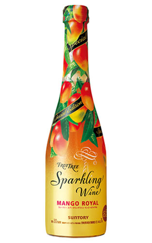 フルーツリー フルーツスパークリングワイン マンゴーロワイヤル サントリー 泡 スパークリングワイン 360mlFRUITREE Sparkling Wine MANGO ROYAL SUNTORY