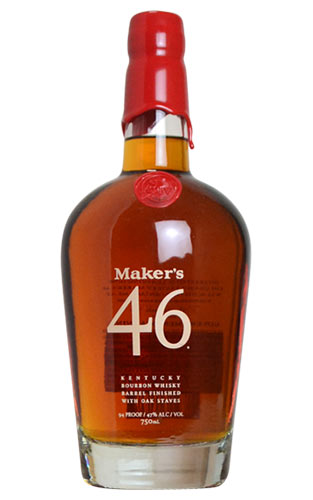 メーカーズマーク 46 ケンタッキー バーボン ウイスキー 750ml 47％ ハードリカーMaker's Mark 46 Kentucky Bourbon Whisky 750ml 47％