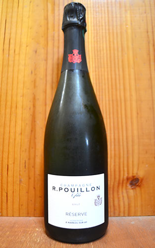 ロジェ プイヨン シャンパーニュ ブリュット キュヴェ ド レゼルヴ ドメーヌ ロジェ プイヨン AOCシャンパーニュ シャンパン ワイン 泡 白 750mlRoger Pouillon Champagne & Fils Brut Cuvee de Reserve R.M