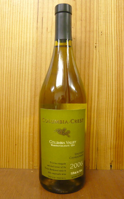コロンビア クレスト コロンビア ヴァレー アンオークド シャルドネ[2006]年 サン ミッシェル ワイン エステーツ限定品Columbia Crest Columbia Valley (Washington State) Unoaked Chardonnay [2006] Ste.Michelle wine Estates 13.5% (Pristine Vinyards)