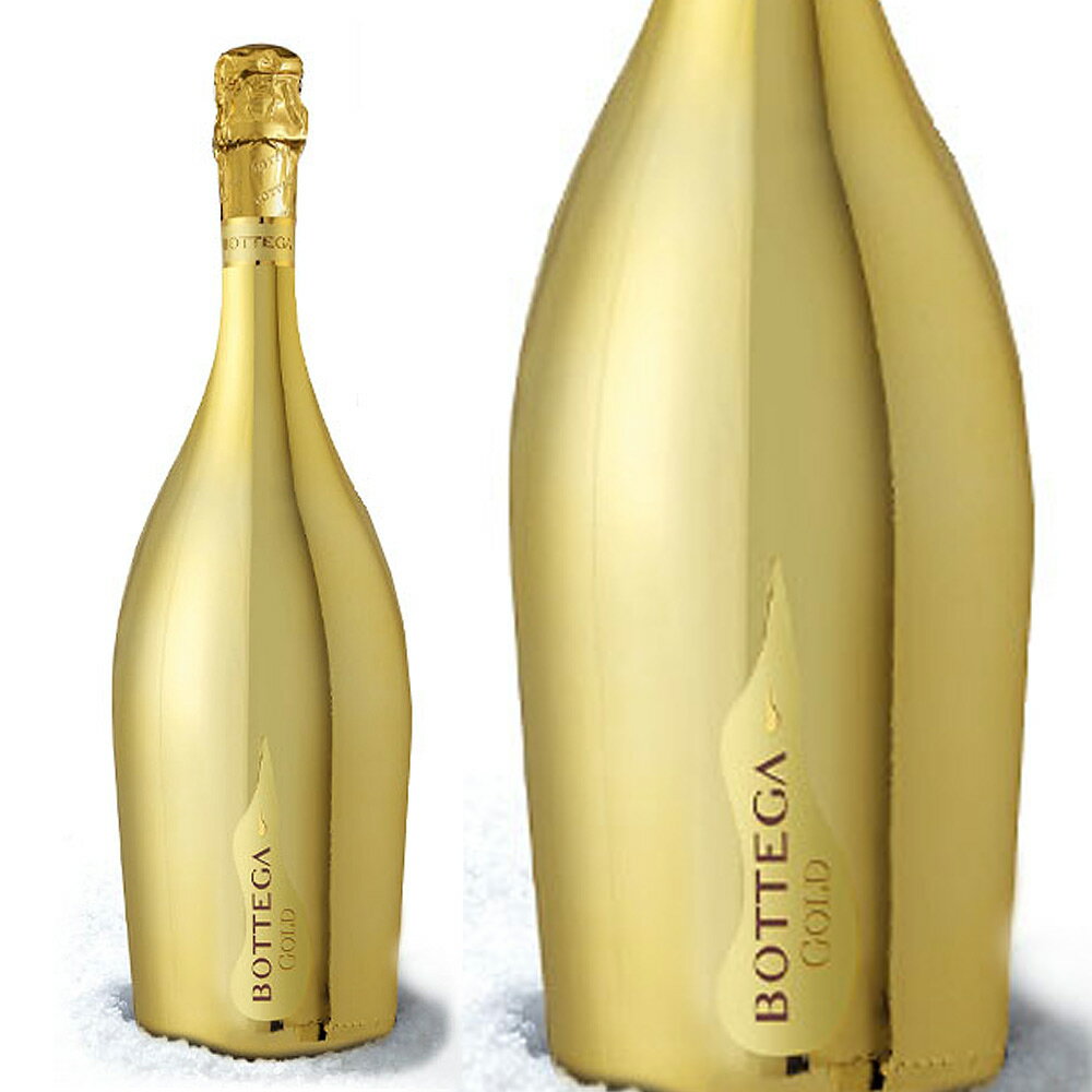 特大大型ボトル ボッテガ ゴールド 特大3000ml スプマンテ 超限定輸入品 DOC トレヴィーゾ グレーラ種(プロセッコ)100% 正規品 ダブルマグナムサイズ 白 泡 (Wゴールドメダル) (Wマグナム) (ジェロボーム) ギフト【eu_ff】