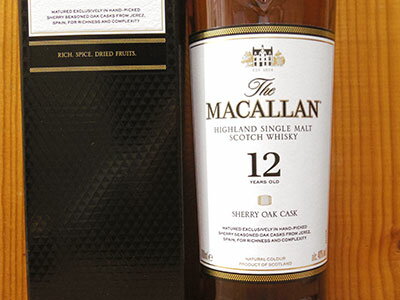 【正規品 箱入】ザ マッカラン シェリーオーク 12年 40% 700ml 箱付 正規THE MACALLAN AGED 12 YEARS HIGHLAND SINGLE MALT SCOTCH WHISKY