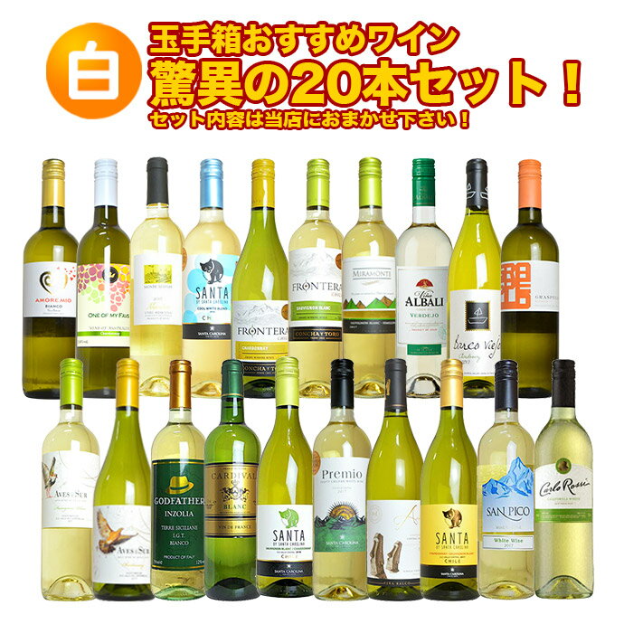 玉手箱おすすめワイン驚異の20本セット！