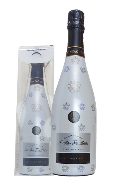 ニコラ フィアット シャンパーニュ ブラン ド ブラン フレンチ シック エディション 2012年 コレクション ヴィンテージ AOCミレジム シャンパーニュ オリジナルギフトパック 正規品NICOLAS FEUILLATTE Champagne Blanc de Blancs FRENCH CHIC Edition 2012【eu_ff】