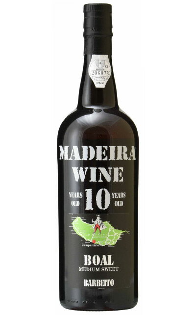 マディラ バーベイト ブアル [10]年もの (樽熟成) 蔵出し品 高級マディラ(ブアル種100％) 正規輸入代理店品 ヴィニョス バーベイト元詰（やや甘口 重厚タイプ） インターナショナルワインチャレンジ銀賞受賞のサムネイル