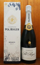 【箱入り】シャンパン ポル ロジェ ブリュット レゼルヴ NV AOCシャンパーニュ 正規代理店輸入品 正規品 ギフト箱入りPol Roger Champagne Brut Reserve N.V AOC Champagne Gift Box