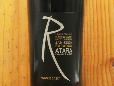 ラタフィア ド シャンパーニュ ジャニソン バラドン シングル カスク 甘口 500ml ハードリカー (ラタフィア ド シャンパーニュ)Janisson Baradon Ratafia Single-Cask (R.M.) Janisson Baradon (Epernay) 【S◆7】