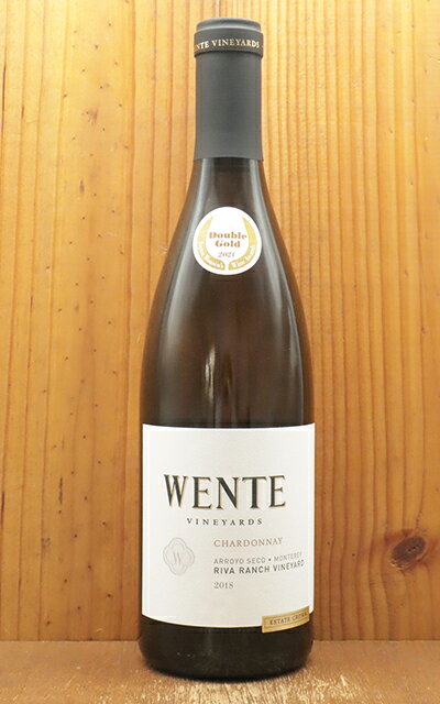 ウェンテ リヴァ ランチ リザーヴ シャルドネ 2018年 蔵出し品 ウェンテ ヴィンヤーズ カリフォルニア サクラワインアワード2021年度 ダブルゴールドメダル受賞Wente Riva Ranch Arroyo Seco Chardonnay 2018 SAKURA AWARDS 2021 DOUBLE Goldのサムネイル