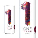 ONE WINE (ワン ワイン) メルロ 赤ワイン 缶ワイン フランス 250ml 〜なんでもない1日にワインと過ごす、しあわせを〜【500均】【wine_YCW】