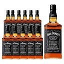 【送料無料 1000ml×12本セット 正規品】ジャック ダニエル ブラックラベル オールド No.7 テネシーウイスキー 40% ハードリカー