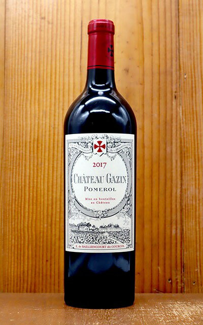 シャトー ガザン 2018 AOCポムロール 赤ワイン フルボディ 750ml 高級ボルドー フランスChateau GAZIN 2018 AOC Pomerol