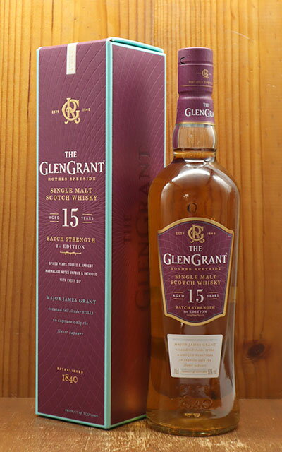 【箱入】【正規品】 グレングラント 15年 スペイサイド シングル モルト スコッチ ウイスキー 700ml 50％GLENGRANT AGED15YEAR SPEYSIDE SINGLE MALT SCOTCH WHISKY BOURBON SHERRY 700ml 50%