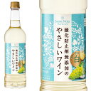 サントネージュ 酸化防止剤無添加のやさしいワイン 白 ペットボトル 720ml ミディアムボディ やや辛口