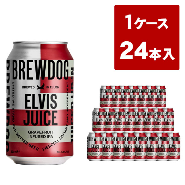 ڤڡ̵ۡۥ֥塼ɥå ELVIS JUICE 330ml24̥åBREWDOG ELVIS JUICE 330ml