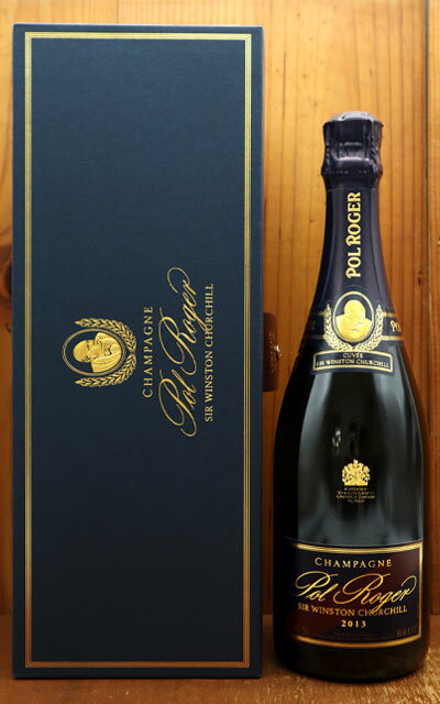 【豪華ギフト箱入】ポル ロジェ キュヴェ サー ウィンストン チャーチル ミレジメ 2013 正規代理店輸入品 AOCヴィンテージ シャンパーニュPol Roger Champagne Sir Winston Churchill Millesime 2013 AOC Millesime Champagne DX Gift Box