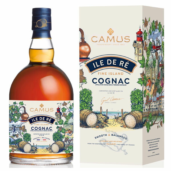 イル ドレ ファインアイランド カミュ コニャック ブランデー 700ml 40％Ile de Re Fine Island CAMUS Cognac 700ml 40％