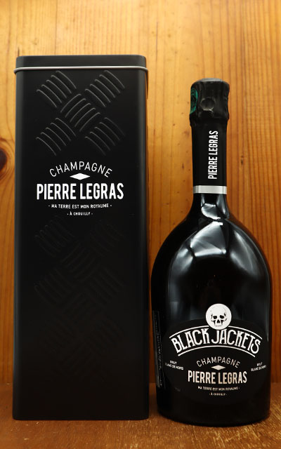 ピエール ルグラ ブラック ジャケッツ ブリュット ブラン ド ノワール ミレジム 2015 ナンバー入りPierre LEGRAS Champagne Black Jackets Brut Blanc de Noirs Millesime 2015 AOC Champagne