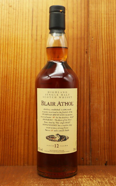 BLAIR ATHOL ブレアソール 12 年 ハイランド シングル モルト スコッチ ウイスキー UD社 花と動物シリーズ 700ml 43％BLAIR ATHO