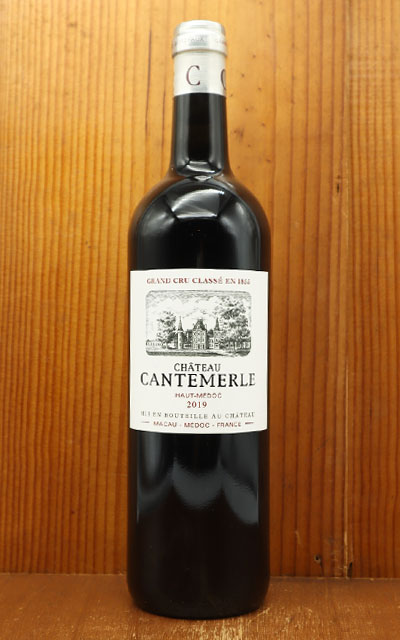  6{ȏゲwőE Vg[ Jg 2019 hbN O N NbZ hbNit܋ t{fB ԃC AOCI[ hbNChateau CANTEMERLE 2019 Grand Cru Classe du Medoc en 1855 AOC Haut-Medoc