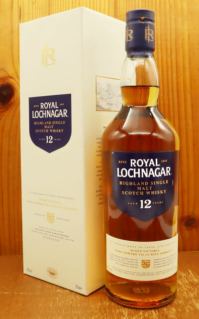 【正規品 箱入】ロイヤル ロッホナガー 12年 ハイランド シングル モルト スコッチ ウイスキー 700ml 40％ROYAL LOCHNAGAR AGED 12 YEARS HIGHLAND SINGLE MALT SCOTCH WHISKY 700ML 40%