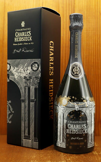 【箱入】シャルル エドシック シャンパーニュ ブリュット レゼルヴ 200周年記念 アニバーサリー エディション シャルル エドシック社 超限定品Charles Heidsieck Champagne Brut Reserve Celebrating 200 Years Of Liberty AOC Champagne