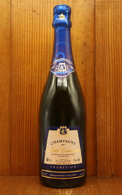 アラン クヴルール シャンパーニュ ブリュット トラディション ランブル ドパール 蔵出し限定品 R.M. プルイィ村 アランクヴルール家元詰 約7年間ビン熟成 デゴルジュマン2018年11月2日 750mlAlain Couvreur Champagne Brut Tradition L’ambre d’Opale