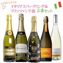 玉手箱ビックリ大特価！女子会に大人気！！イタリアスパークリング＆フリッツァンテ泡5本セット！ ワインセット