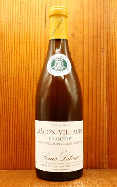 6ܰʾ头 ̵ۥޥ 顼  ֥ 2022 륤 ȥ AOC ޥ 顼  ե ֥르˥ ޥ ͡ 磻 ɸ 750mlMacon Villages Chameroy Blanc 2022 Louis Latour AOC Macon Villages