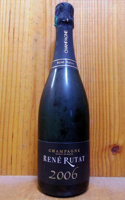 ルネ リュタ シャンパーニュ プルミエ クリュ 一級 ブラン ド ブラン ブリュット ミレジム ルネ リュタ家 蔵出し限定品 R.M 17年熟成品Rene Rutat Champagne 1er Cru Blanc de Blancs Brut Millesime 2006 R.M (Rene Rutat et fils) (vertus)