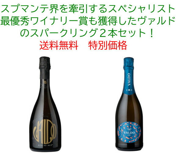 【送料無料 特別価格】ヴァルド　スパークリング2本セット！※北海道・九州・沖縄県は別途送料がかかります