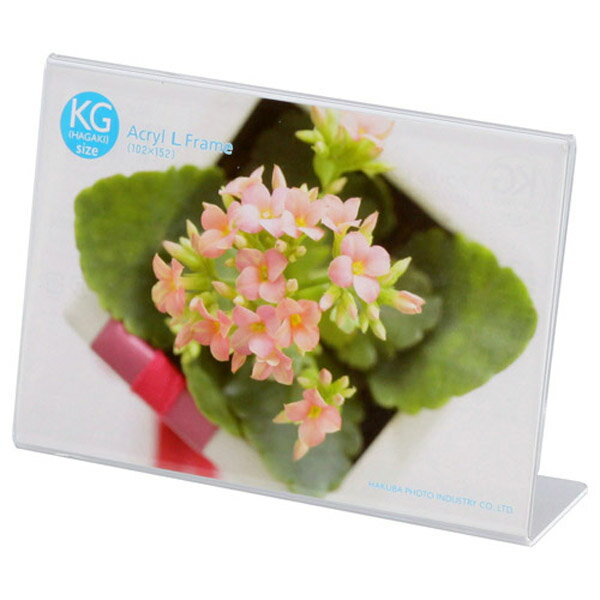 Rakuten - ハクバ アクリルLフレーム KG（ハガキ）サイズ 1面（ヨコ）FACL-KGY