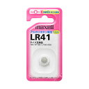 マクセル アルカリ ボタン電池 LR-41 LR41 1BS