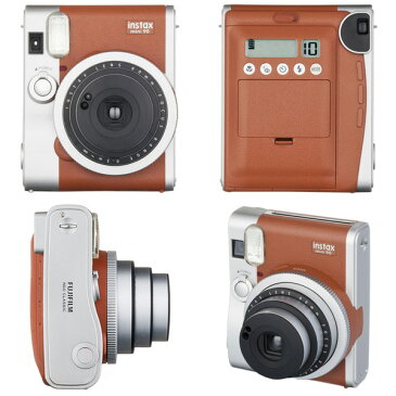 チェキ instax mini 90 ネオクラシック 本体＆チェキフィルム無地20枚＆選べる絵柄フィルム20枚＆おまけミニアルバムセット 富士フイルム 送料無料