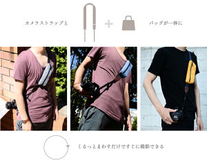 バッグ一体型カメラストラップ「INSTRAP」|GH-CBSAシリーズ