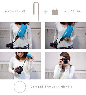 バッグ一体型カメラストラップ「INSTRAP」|GH-CBSALシリーズ