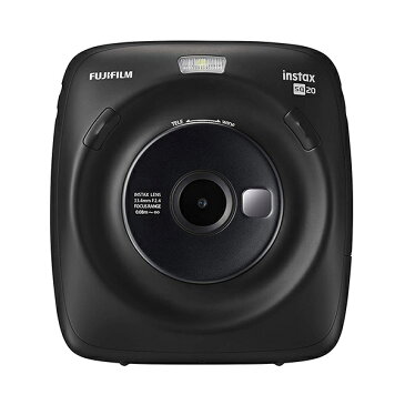 チェキ instax SQUARE SQ20 ブラック/ベージュ 本体＆フィルム20枚＆レザーカメラケース＆おまけアルバム セット 富士フイルム