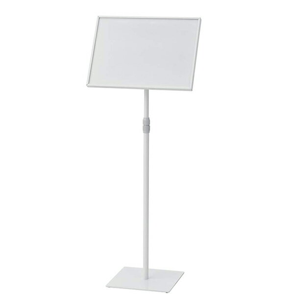 【受発注商品】ナカバヤシ 案内板 アクリルカバータイプ A3サイズ ホワイト MSD-ACA3-W