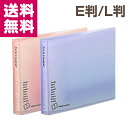 【ゆうパケット便送料無料】ナカバヤシ プチクルール E・L判1段 HCC-B7（ピンク/ブルー）【受発注品】