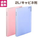 プチクルール キャビネ判 2L判1段 ピンク HCC-CA-P ブルー HCC-CA-B ゆうパケット便 送料無料 ナカバヤシ アルバム シンプル 40枚収納 パステルカラー