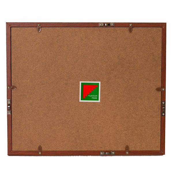 【受発注品】フジカラー FUJICOLOR 木製額縁 M21 ブラウン 6切