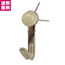 壁掛けフック 石膏ボード用金具 石こうクギ Jフック S シングル No.4292 安全荷重7kg 2個入 石膏ボード 石こうボード 木壁 絵画 壁掛け 吊り紐...