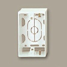 樂天商城 - 【受発注品】マサル工業 ニュー・エフモール用 露出ボックス 1個用 浅型 SFBA12 ホワイト 20個入