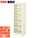 【業務用靴箱 国産品 5人用 薄型下駄箱】下足箱 内寸高143mm 役所 公民館に オープン下駄箱 1列5段 オフィス BRI