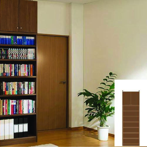 楽天eモノショップ事務室オフィス書庫 大型収納 つっぱり書庫 M3 【オーダー書棚】書籍 雑貨収納に オフィス書庫 奥行46cm高さ241〜250cm幅45〜59cm タフ棚板（厚さ2.5cm） オフィス書庫 本棚 幅 46 cm 寸法 指定