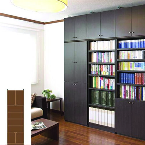 書類書庫 応接室天井つっぱり壁面書庫 天井ぴったり収納 S3 【オーダー書庫】模型 シリーズ本等収納に 天井つっぱり壁面書庫 書籍本棚 奥行31cm高さ250〜...
