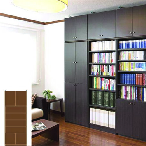 レコード書棚 事務所幅広扉付きリビング壁収納 子供本棚書庫 S2 【オーダー書庫】ゲーム 作品収納に 小..