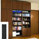 役員室天井つっぱり壁面書庫 A4収納 耐震加工本棚 M3 【オーダー収納】ビデオ マガジン収納に 天井つっぱり壁面書庫 奥行31cm高さ250〜259cm幅45...