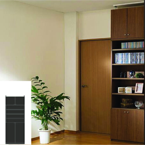 業務用高扉付壁収納 大容量収納 扉付き書棚 M3 【オーダー本棚】ファイル 教科書収納に 高扉付壁収納 奥行40cm高さ217〜226cm幅60〜70cm タフ棚板（厚さ2.5cm） 高扉付壁収納 本棚 幅 65 cm 横幅 指定